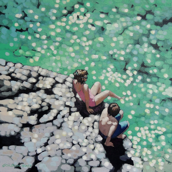 Toe in the Water archival giclée print by Gordon Hunt