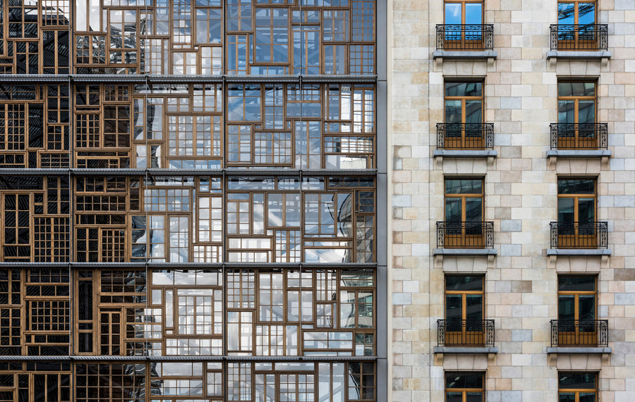 Facades Old and New archival giclée print by Greetje van Son