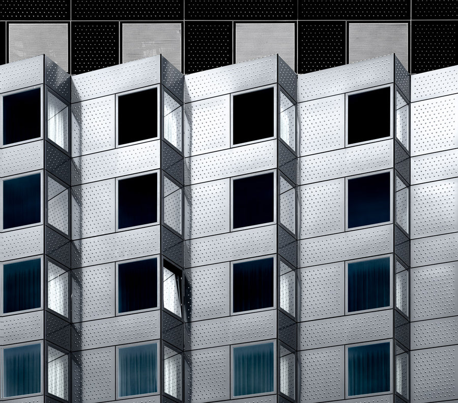 Modern Metallic Facade
