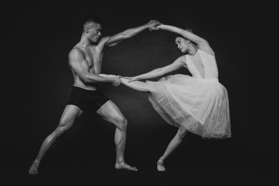 Dynamic Ballet Partnership archival giclée print by James Yang