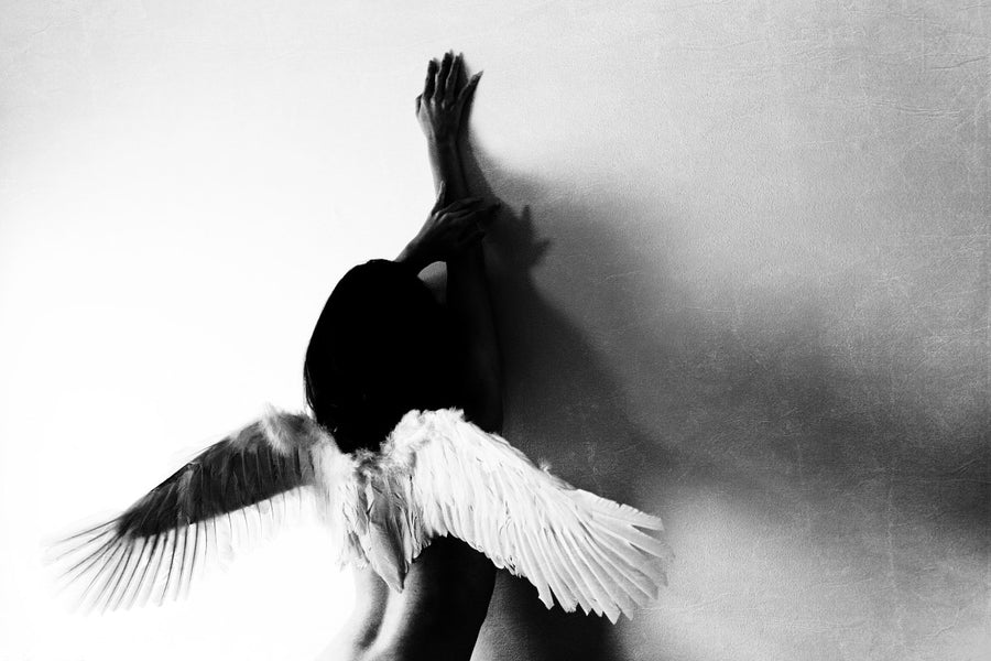 Shadow of an Angel archival giclée print by Keisuke Ikeda