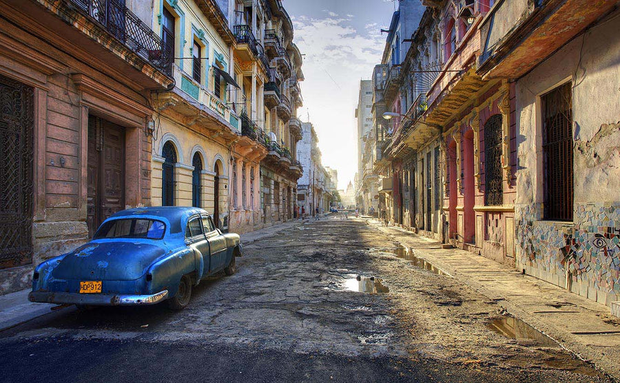 Classic Cuban Cars 1 art print by Lee Frost