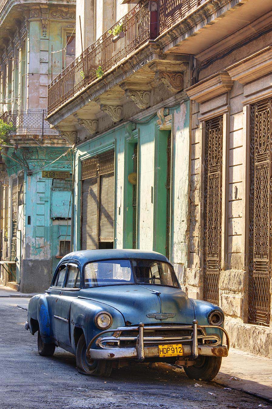 Classic Cuban Cars 2 art print by Lee Frost