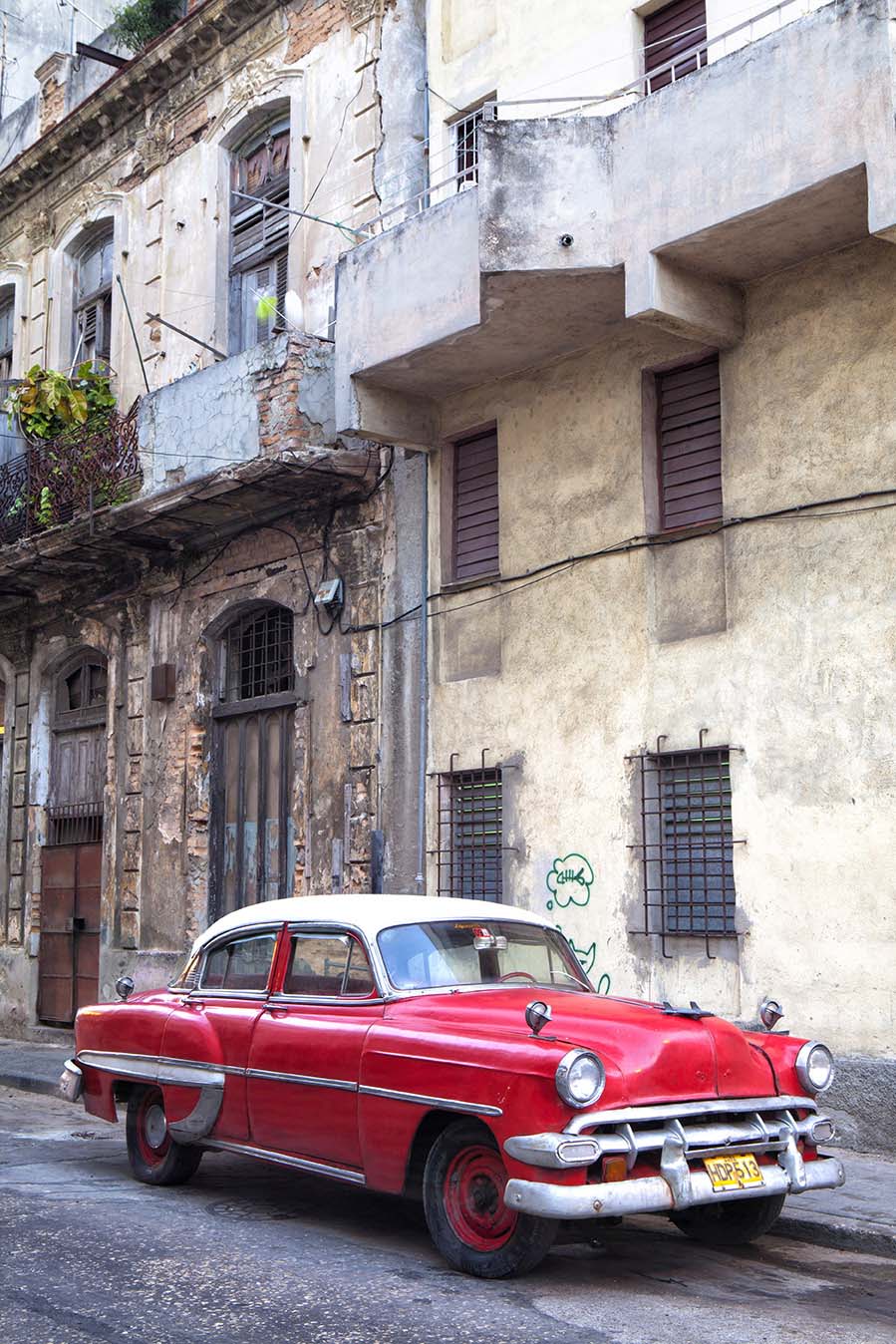 Classic Cuban Cars 5 art print by Lee Frost