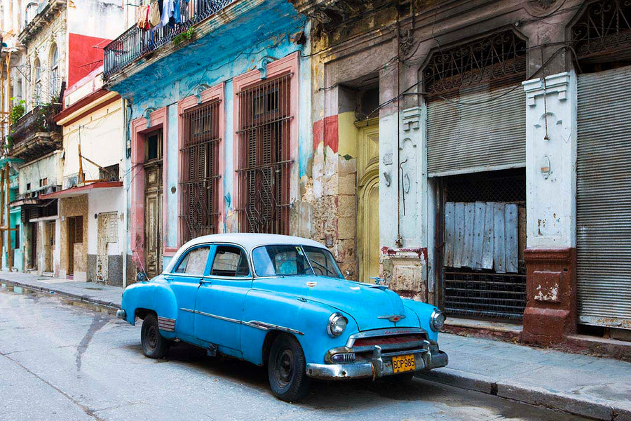 Classic Cuban Cars 7 art print by Lee Frost