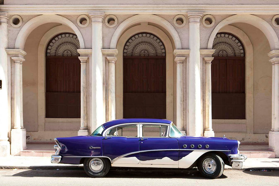 Classic Cuban Cars 9 art print by Lee Frost