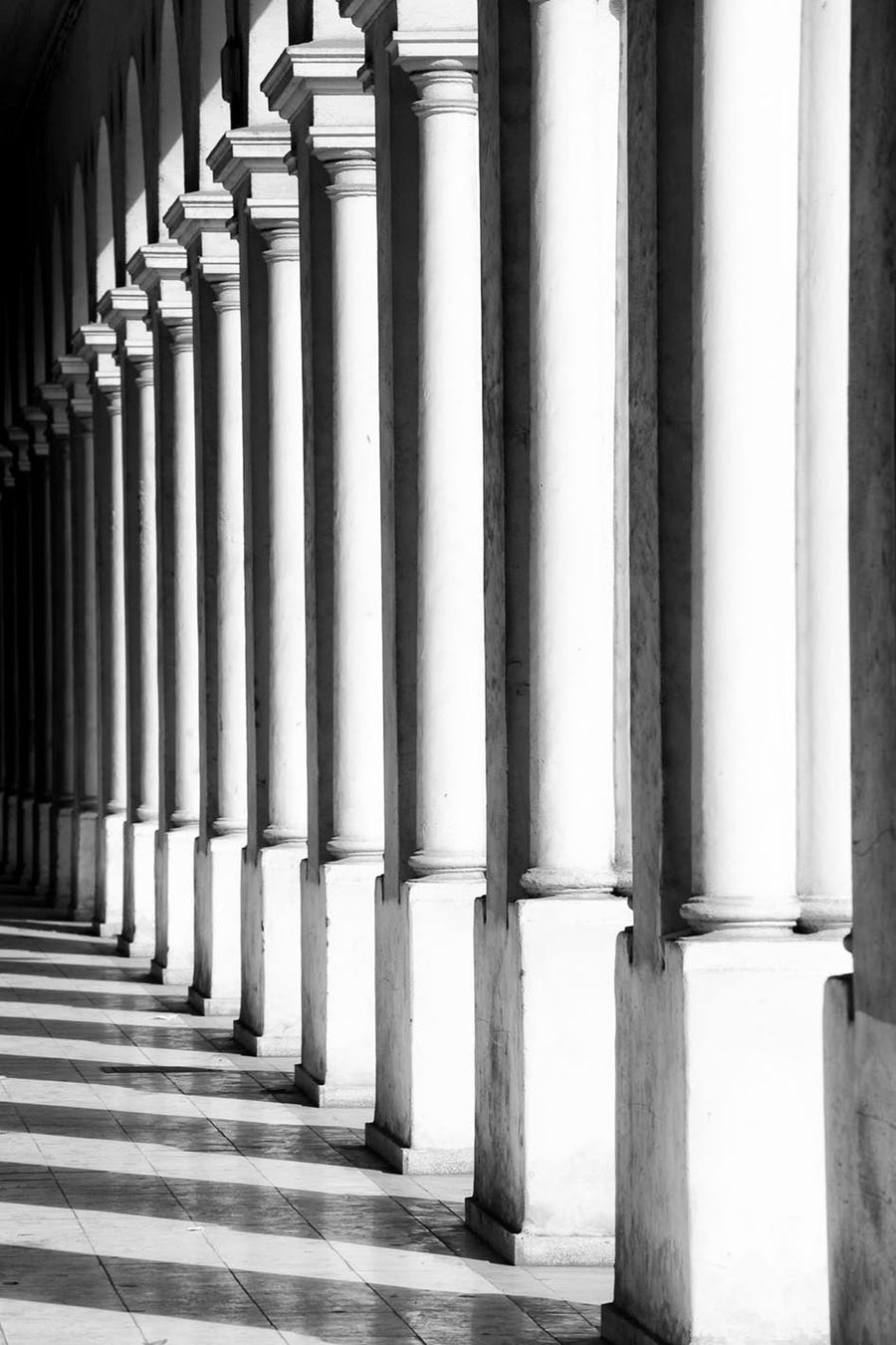 Columns, Havana art print by Lee Frost