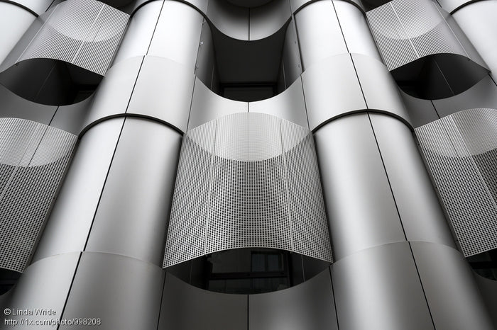 Modern Architectural Curves archival giclée print by Linda Wride