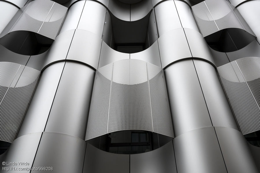 Modern Architectural Curves archival giclée print by Linda Wride