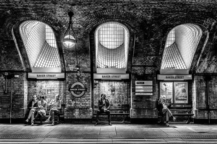 Baker Street archival giclée print by Marc Pelissier