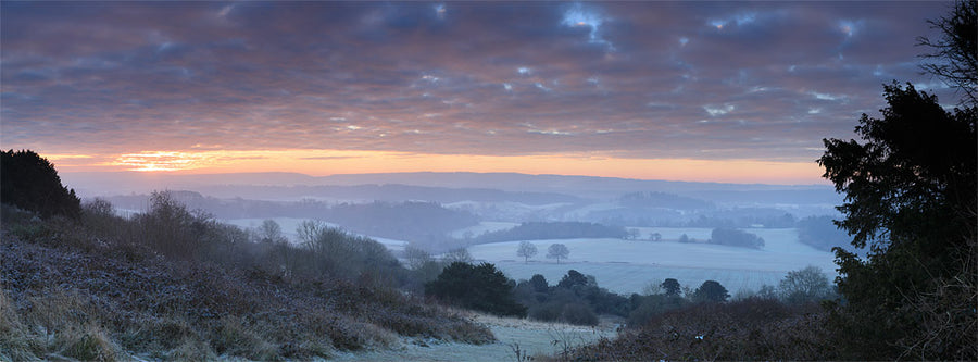 Newlands Corner archival giclée print by John Miller