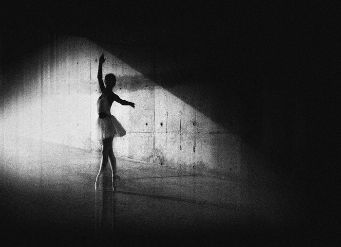 Graceful Ballerina Spotlight archival giclée print by Paulo Medeiros