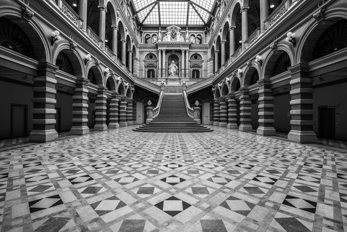 Justice Palace archival giclée print by Renata Lacina