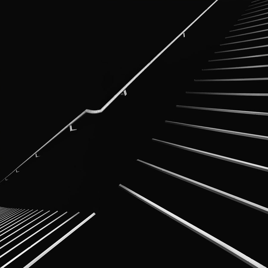 Upstairs archival giclée print by Rolf Endermann