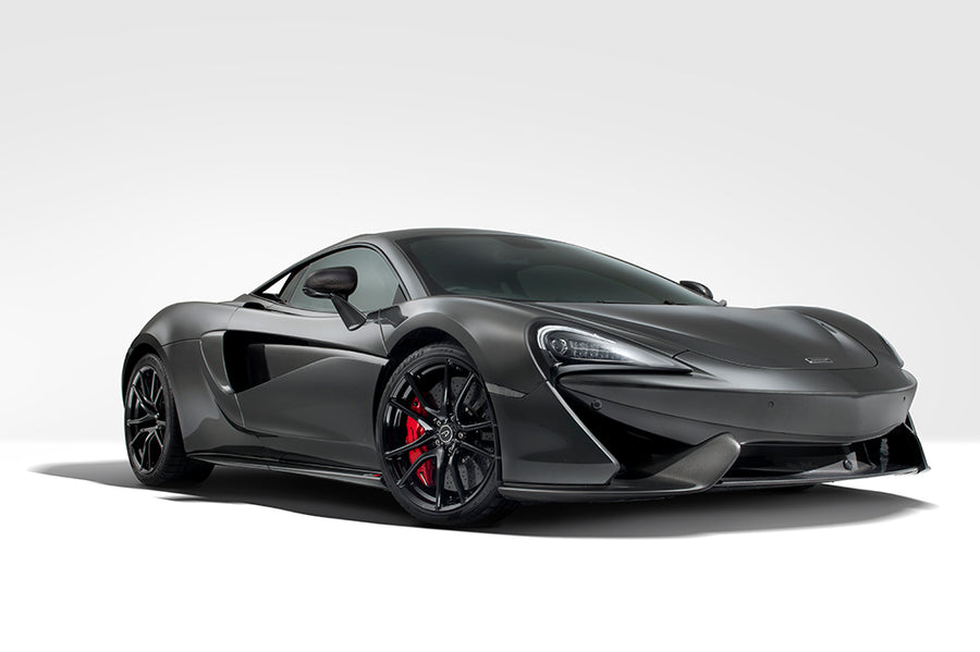 McLaren 570s - Front art print by Tim Wallace