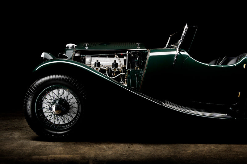 Vintage Aston Martin - 2 Litre art print by Tim Wallace