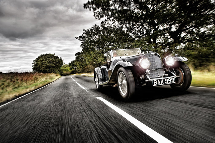 Aston Martin -  2 Litre art print by Tim Wallace