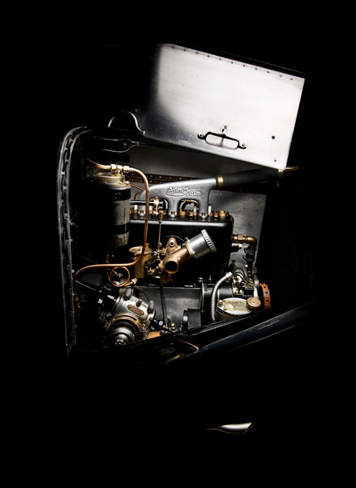Aston Martin - A3 Engine Detail art print by Tim Wallace
