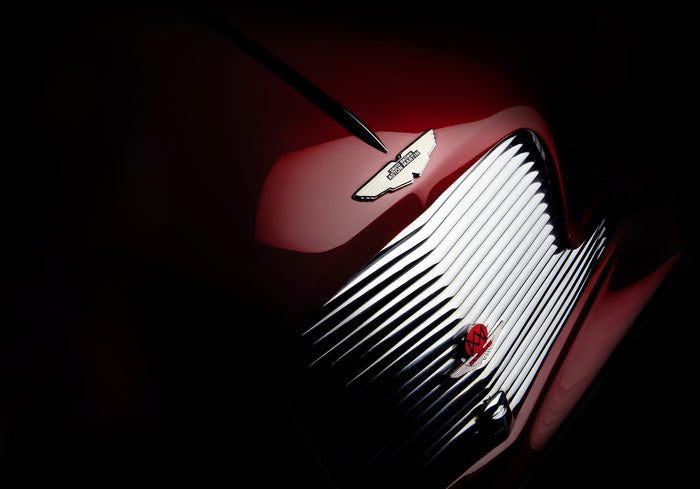 Aston Martin Bonnet archival giclée print by Tim Wallace