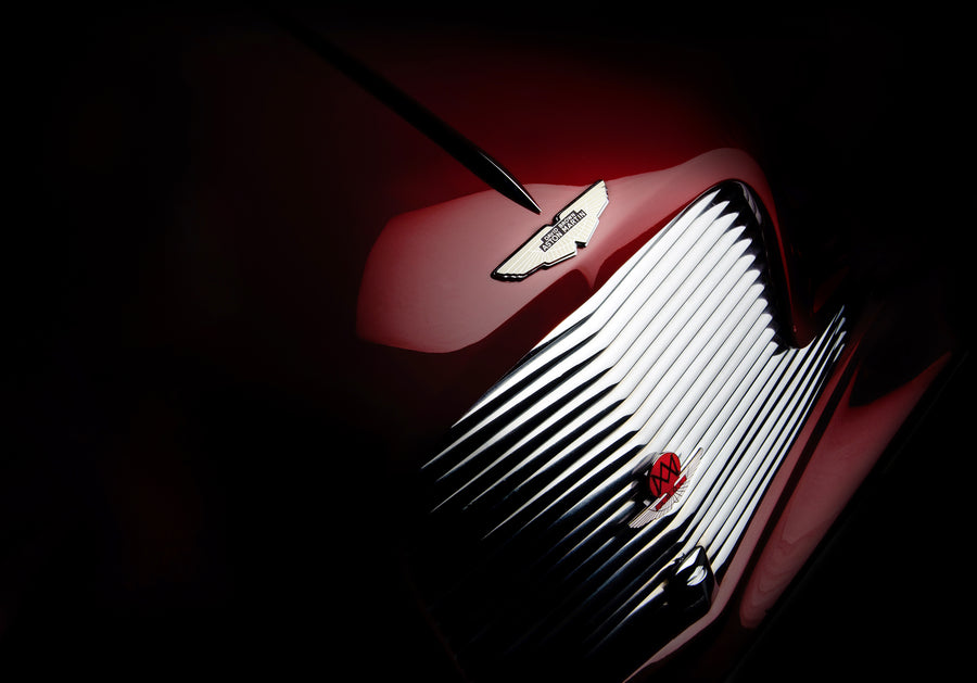 Aston Martin Bonnet art print by Tim Wallace