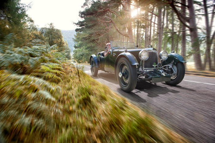 Aston Martin - Le Mans archival giclée print by Tim Wallace
