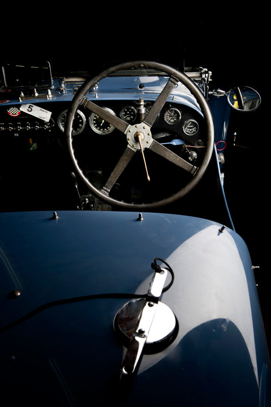 Aston Martin Ulster Series 3 - Le Mans art print by Tim Wallace