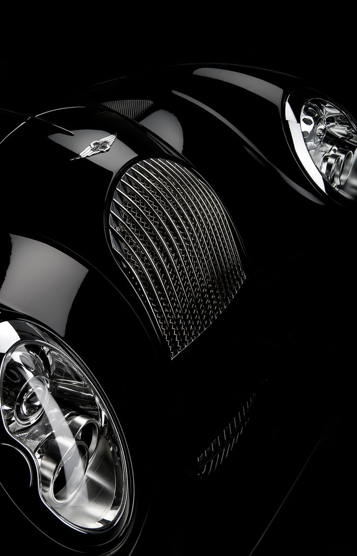 Aston Martin DB4 art print by Tim Wallace