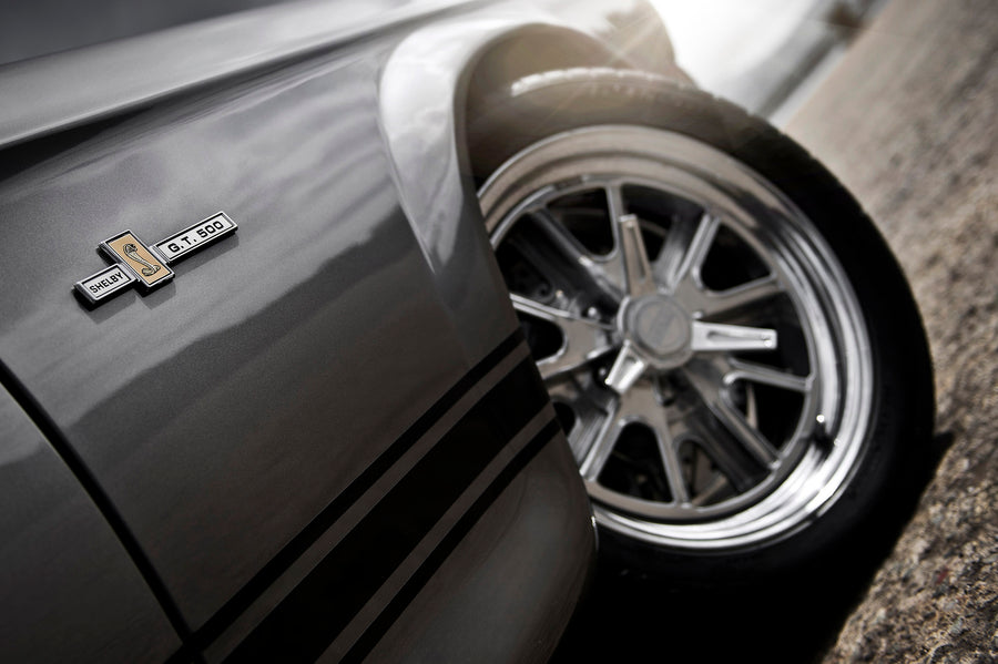 Shelby GT500 - Side Detail art print by Tim Wallace