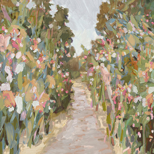 Garden Delight - Path archival giclée print by Tania Bello