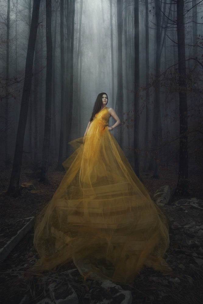 Stand Here archival giclée print by Afiez Appleproject