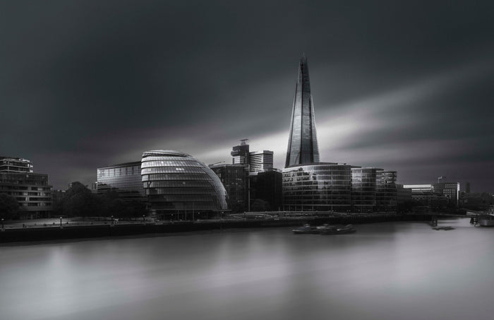 London city hall archival giclée print by Ahmed Thabet
