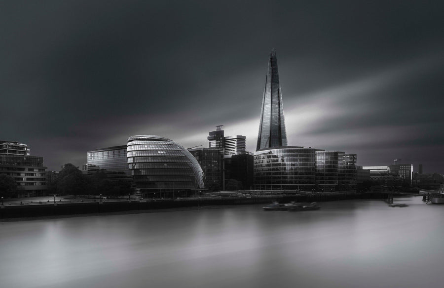 London city hall archival giclée print by Ahmed Thabet