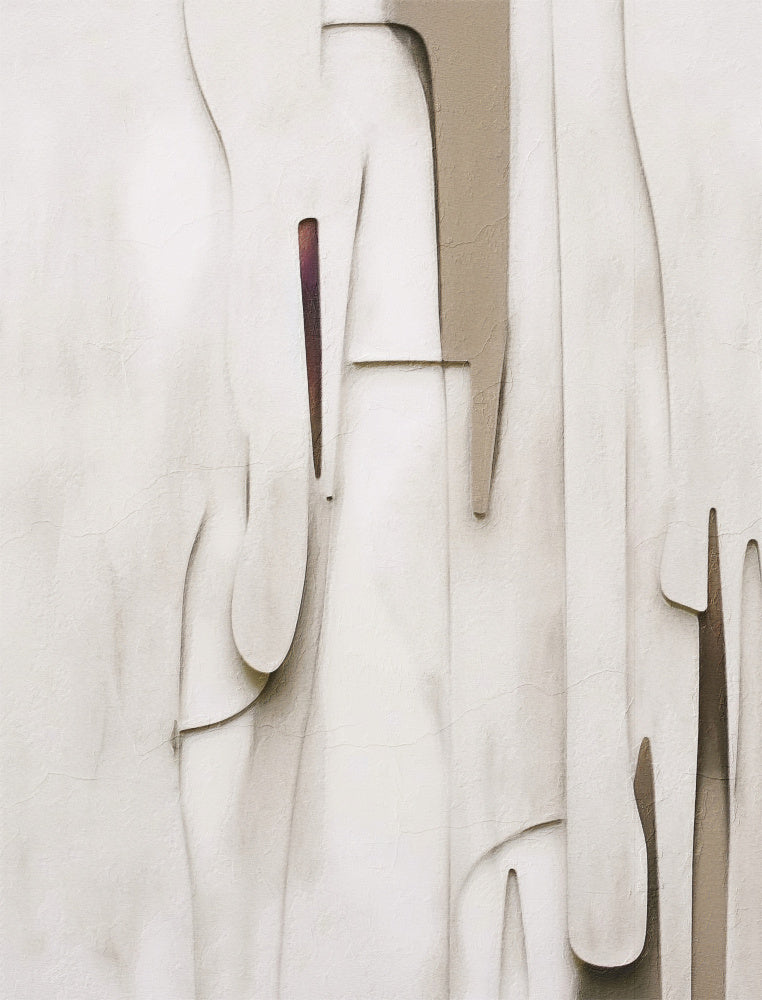 Layered Abstract Forms archival giclée print by Alma