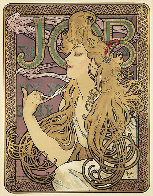 Job by Alphonse Mucha