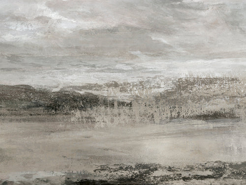 Pewter Coastline - Look archival giclée print by Anne Rushout