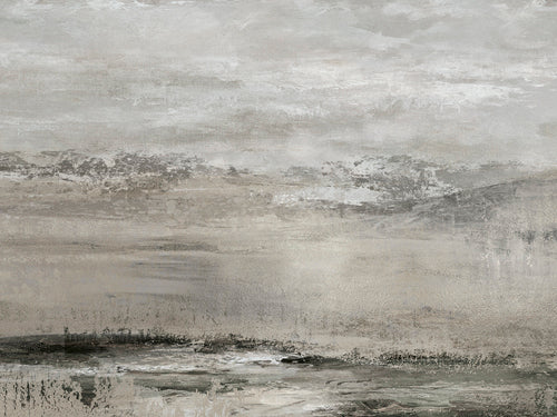 Pewter Coastline - Reflect archival giclée print by Anne Rushout