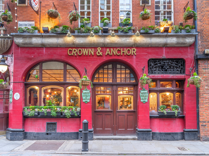Crown & Anchor London Pub archival giclée print by Assaf Frank
