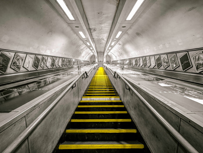 London Underground archival giclée print by Assaf Frank