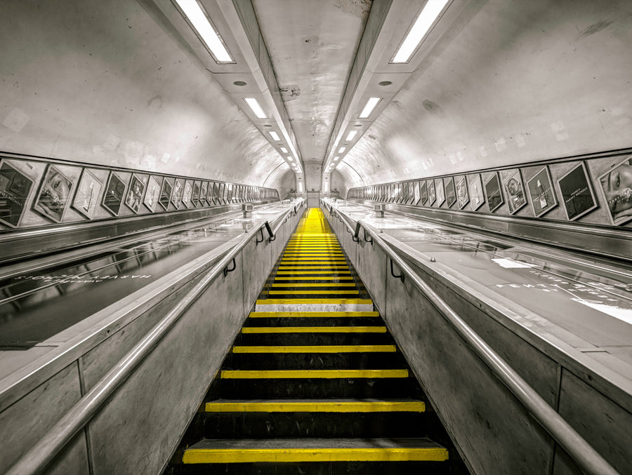 London Underground archival giclée print by Assaf Frank