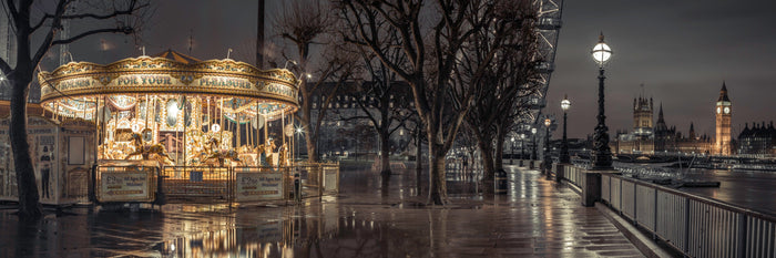 London's RIverside Attraction archival giclée print by Assaf Frank