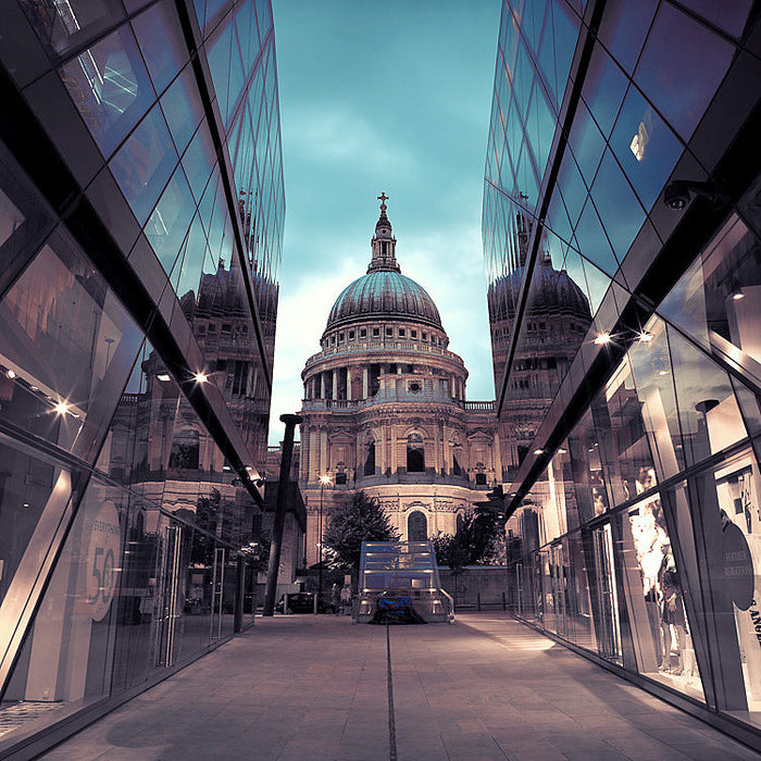 St Pauls Reflections archival giclée print by Assaf Frank