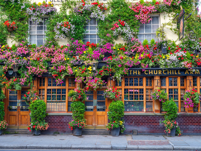 The Churchill Arms Pub archival giclée print by Assaf Frank