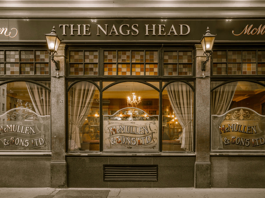 The Nags Head London Pub archival giclée print by Assaf Frank