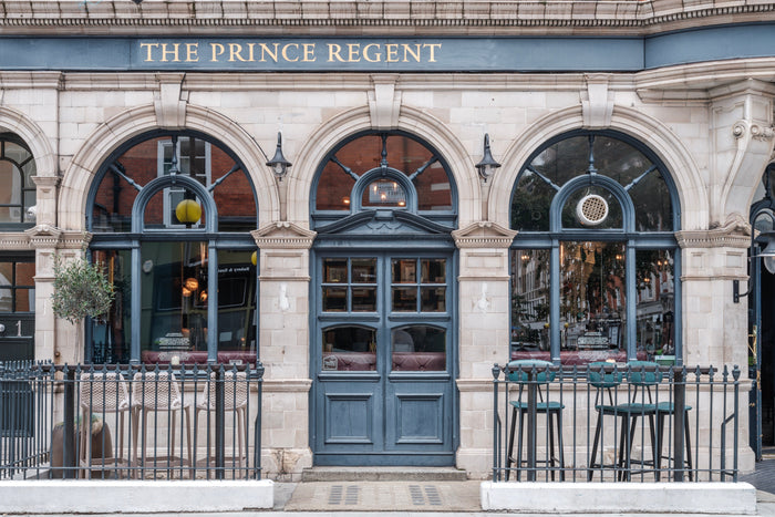 The Prince Regent London Pub archival giclée print by Assaf Frank