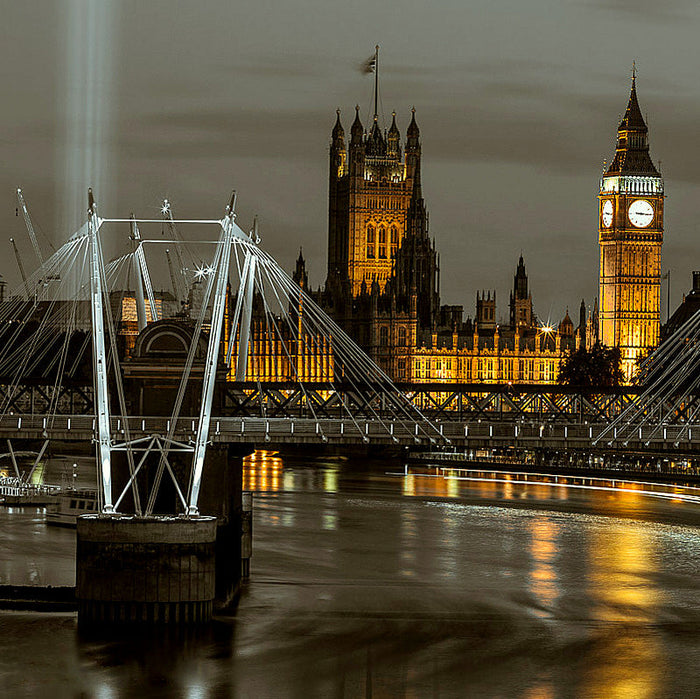 Westminster Illuminated archival giclée print by Assaf Frank