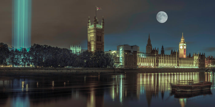 Westminster Illumination archival giclée print by Assaf Frank