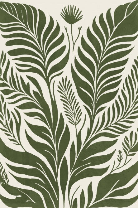 Lush Tropical Leaves by Casa Cartissi