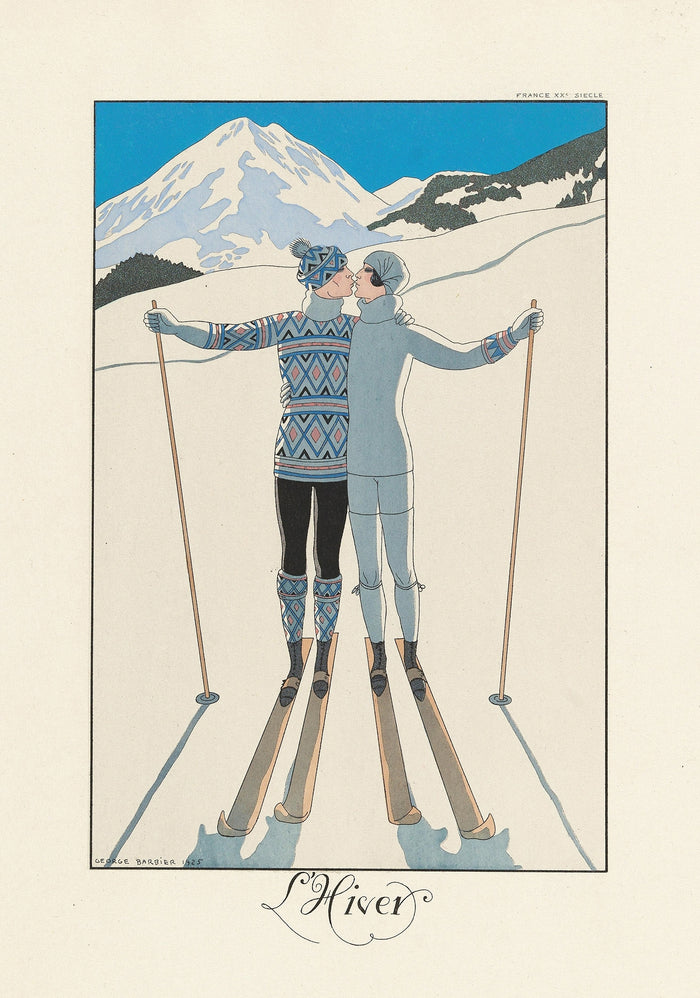 L'Hiver by George Barbier