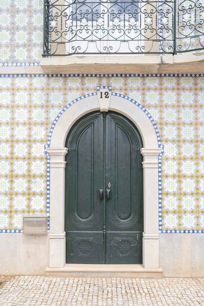 Ornate Doorway archival giclée print by Henrike Schenk