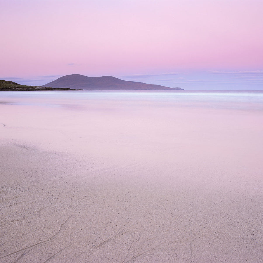 Traigh Lar Pink archival giclée print by Ian Cameron